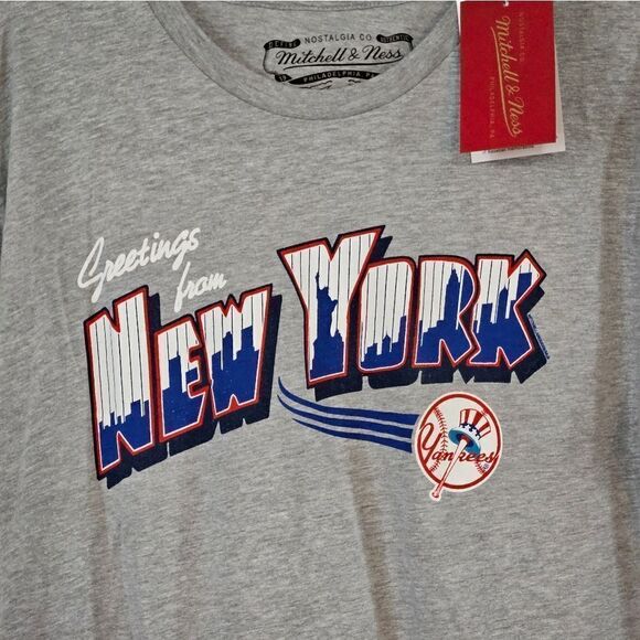 Mitchell and Ness Yankess T-shirt. Size Large. NWT - Picture 2 of 5